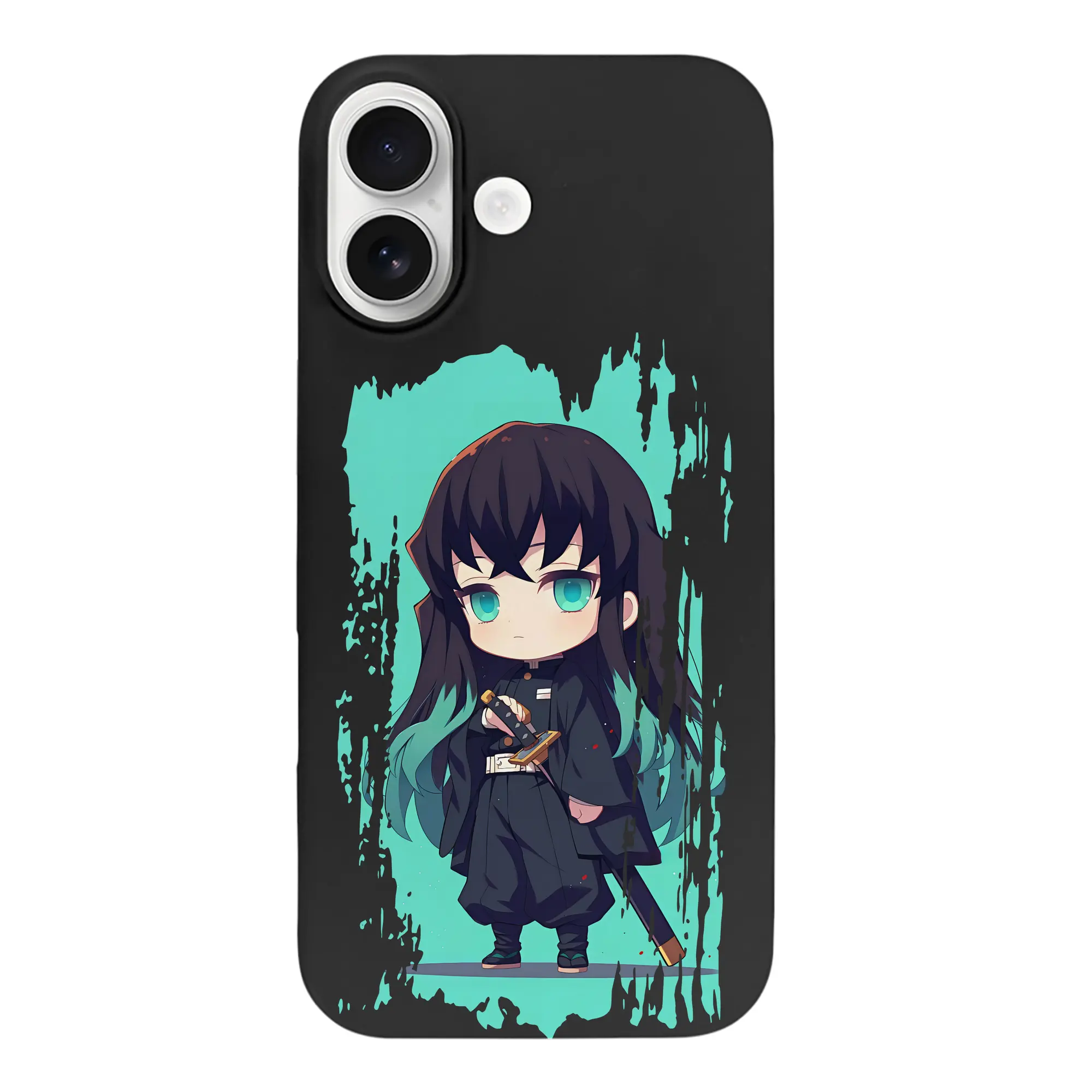 鬼滅の刃 グッズ,時透 無一郎 - iPhone 17 シリーズ シリコンケース 薄型 耐衝撃 指紋防止 ソフトタッチカバー 精密フィット 傷防止 保護ケース iPhone 17/17 Air/17 Pro/17 Pro Max 対応